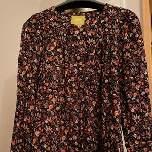Floral long sleeve shirt